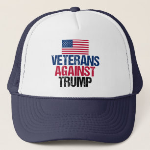 Veterans Against Trump Trucker Hat