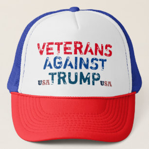 Veterans Against Trump Trucker Hat