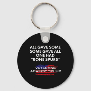 Veterans Anti-trump Draught Dodger Bone Spurs For Key Ring