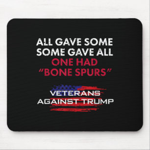 Veterans Anti-trump Draught Dodger Bone Spurs For  Mouse Mat