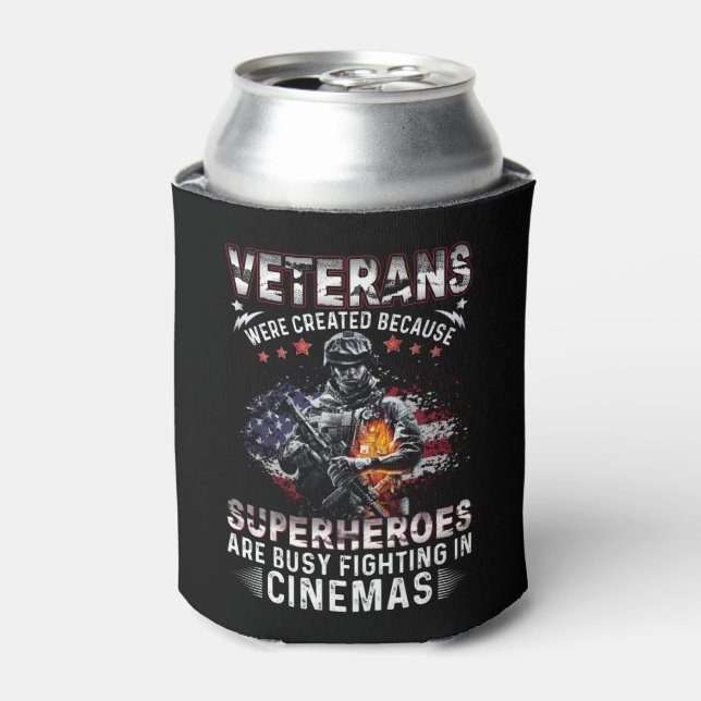 Veterans Because Superheroes Busy in Cinemas  Can Cooler (Can Front)