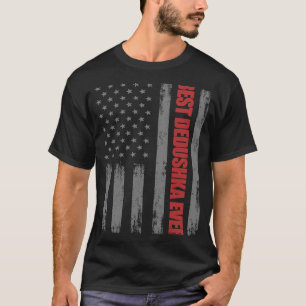 Veterans Day American Flag Dedushka Mens 4th Of Ju T-Shirt