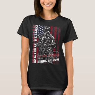 Veterans Day American Flag Life As In Honour Pride T-Shirt