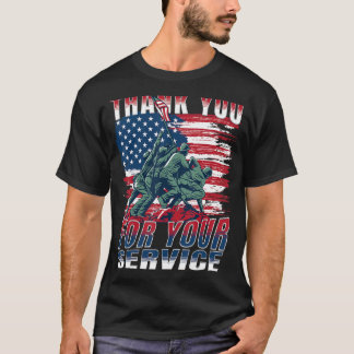 Veterans Day American Flag Life Pride Military Hon T-Shirt
