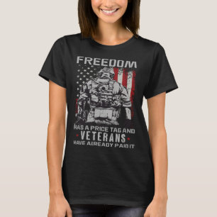 Veterans Day American Veteran and military Soldier T-Shirt