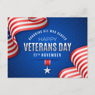 Veterans Day - Celebrate those that served Postcard