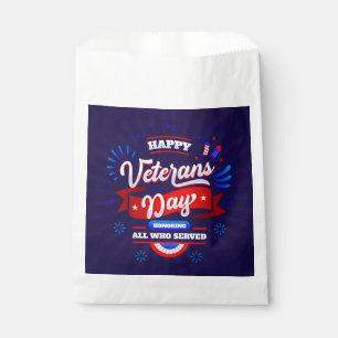 Veterans Day Favour Bags