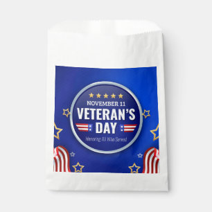 Veterans Day Favour Bags