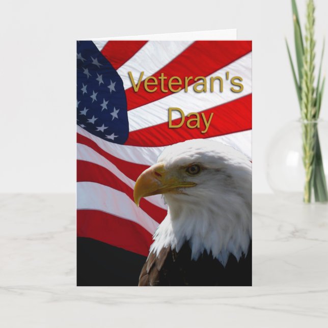 Veterans Day Greeting Card (Front)