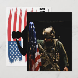 Veterans Day, Halloween, and Christmas 2025 Holida Holiday Postcard