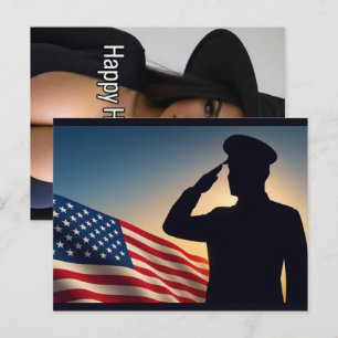 Veterans Day, Halloween, and Christmas 2025 Holida Holiday Postcard