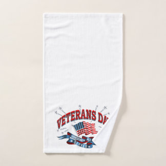 "Veteran's Day" Hand Towel