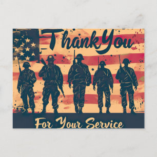 Veterans Day Holiday Postcard