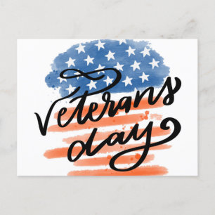 Veterans Day  Holiday Postcard