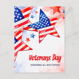 Veterans Day  Holiday Postcard