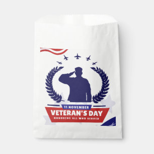 Veterans Day - Honouring all who served Favour Bags