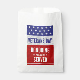 Veterans Day - Honouring all who served Favour Bags