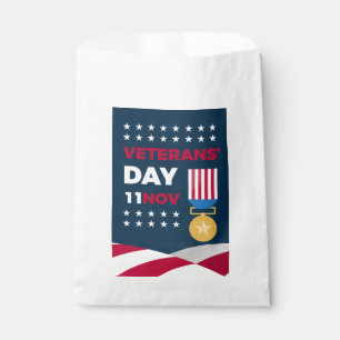 Veterans Day - Honouring all who served Favour Bags