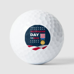 Veterans Day - Honouring all who served Golf Balls
