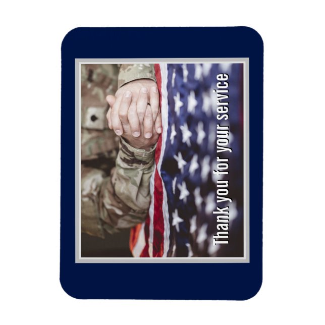 Veterans Day - Honouring all who served  Magnet (Vertical)