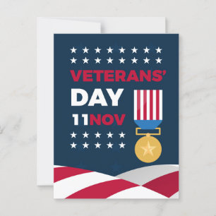 Veterans Day - Honouring all who served  Postcard