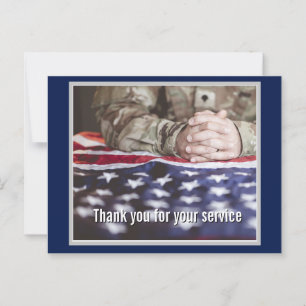 Veterans Day - Honouring all who served Postcard