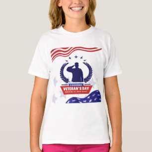 Veterans Day - Honouring all who served  T-Shirt