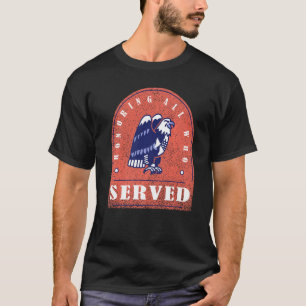 Veterans Day Honouring all who served with eagle T-Shirt