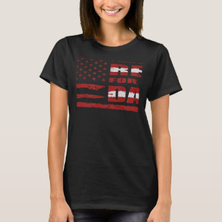 Veterans Day I Back The Red For My Dad T-Shirt