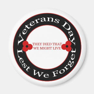 Veterans day - Magnet