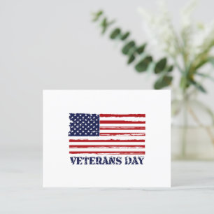 Veterans Day & Morse Code Postcard