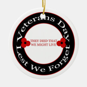 Veterans day - Ornament