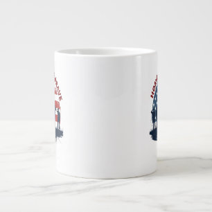 Veterans Day Patriotic Tee Large Coffee Mug