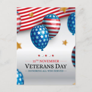 Veterans Day  Postcard