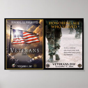 Veterans Day Posters from 8.99
