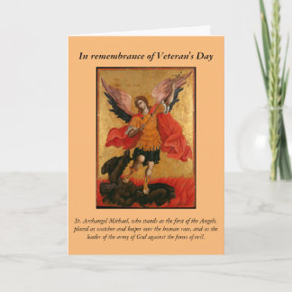 Veteran's Day Prayer See 2 Holiday Card