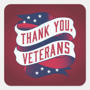 Veterans Day  Square Sticker