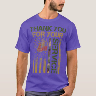 Veterans Day - Thank You for your Service Soldier T-Shirt