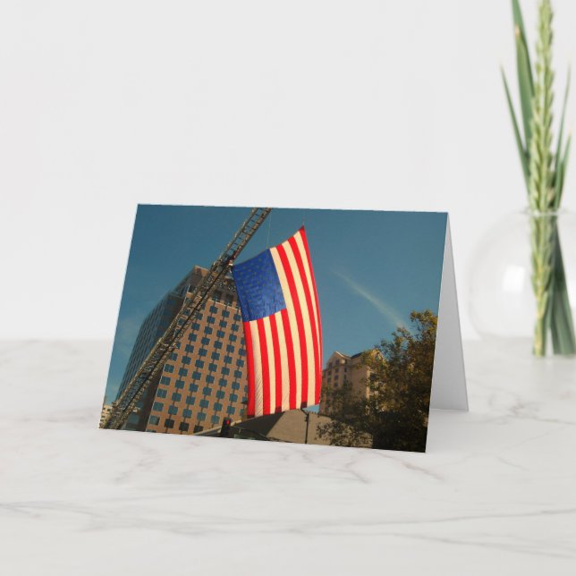 Veterans Day, Thank You - Military Greeting Card (Front)