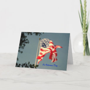 Veterans Day, Thank You - Military Greeting Card
