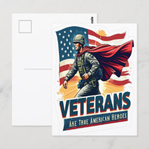 Veterans Day, Veterans Day 2025, Veterans Day 2026 Postcard