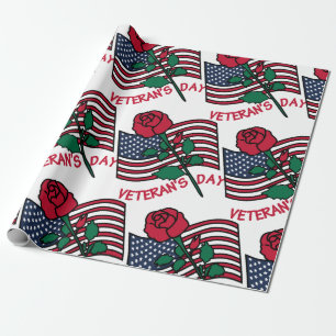 Veterans Day Wrapping Paper