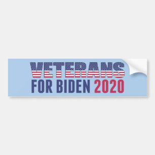 Veterans for Biden 2020 Bumper Sticker
