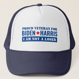 Veterans for Biden Harris 2020 Election Trucker Hat