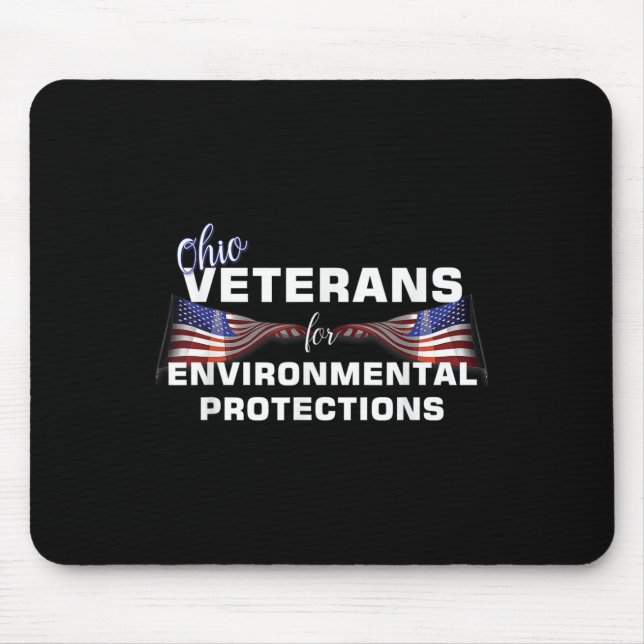 Veterans For Environmental Protections Ohio  Mouse Mat (Front)