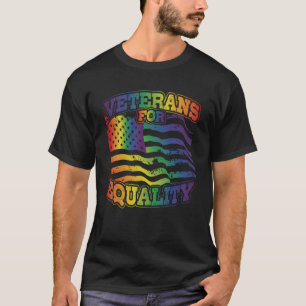 Veterans For Equality For Military Veterans Suppor T-Shirt