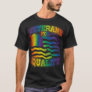 Veterans For Equality For Military Veterans Suppor T-Shirt