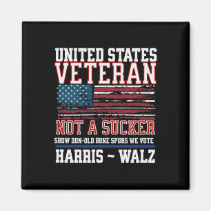 Veterans For Harris Wheimer 2024 Military Veteran Magnet