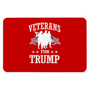 VETERANS FOR TRUMP MAGNET