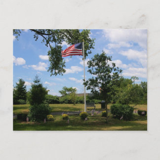 Veterans Memorial Garden Postcard